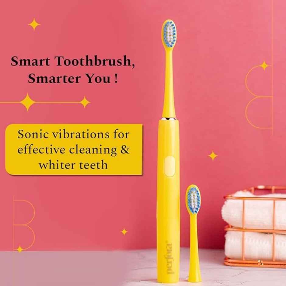 Perfora Electric Toothbrush - Sunshine Yellow