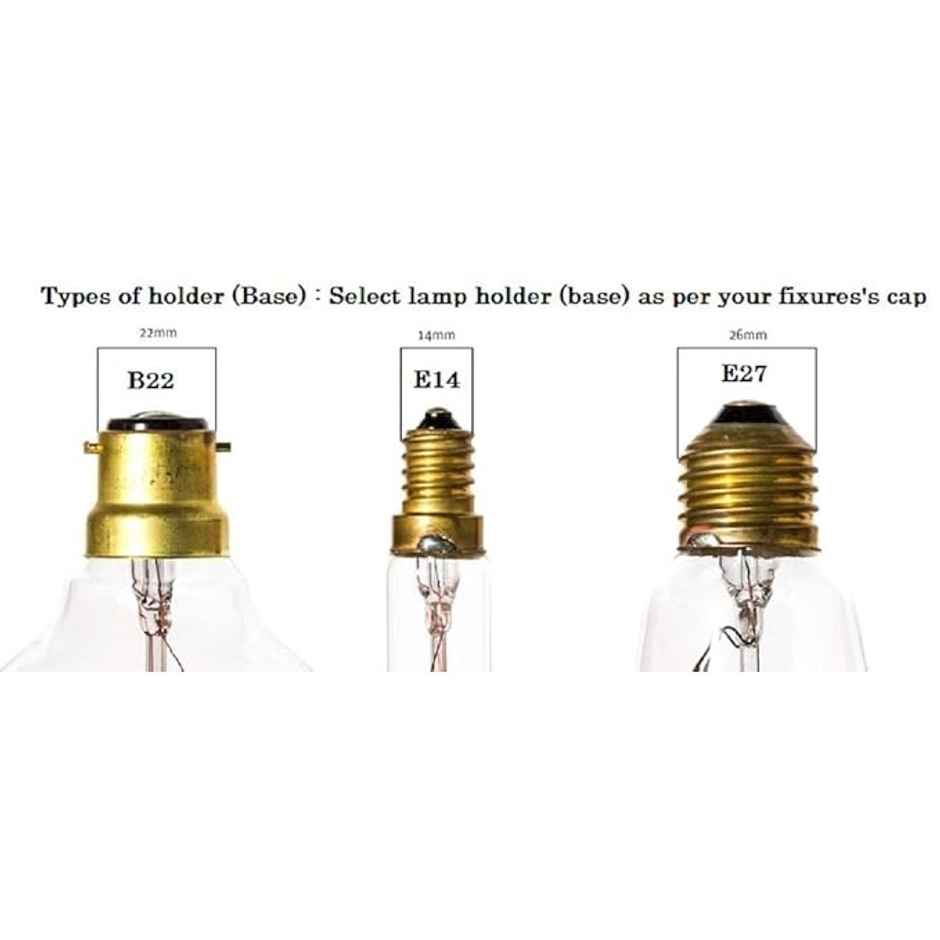 Wipro Garnet 3W LED Candle Bulb | E14 Base | Warm White (2700 K)