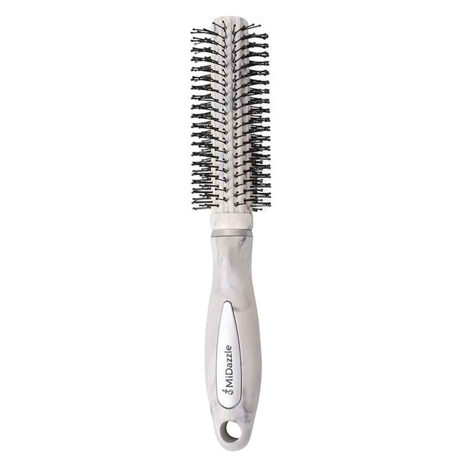 Midazzle Premium Round Multicolor Injection Hair Brush |MIHB0028