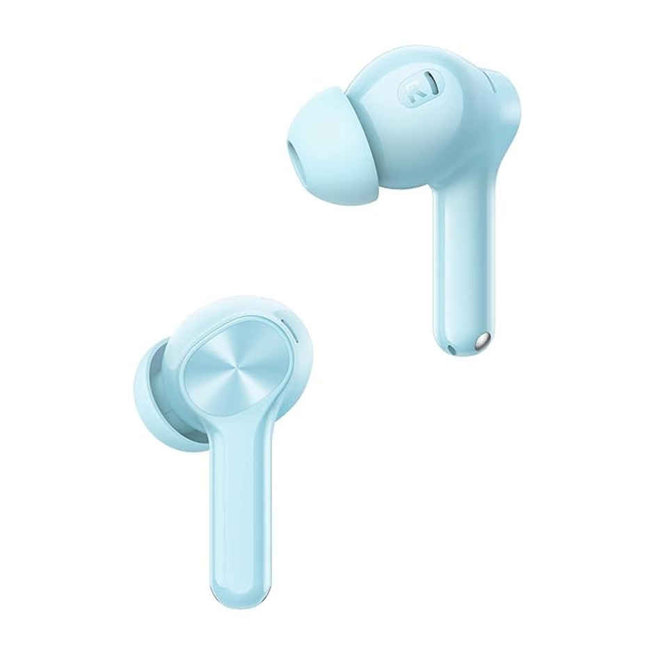 realme Buds T200x True Wireless Earbuds with 12.4mm Dynamic Bass Drivers | 25 dB ANC | Frost Blue