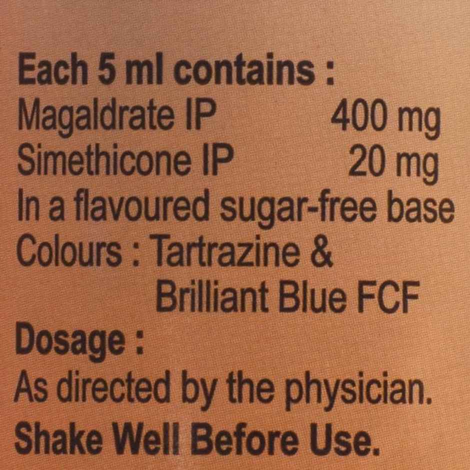 Ulgel  Saunf Flavour Sugar Free Oral Suspension 