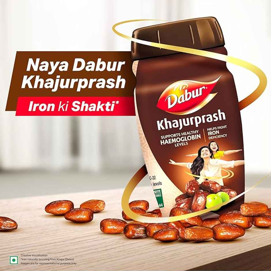Dabur Khajurprash - Supports Healthy Haemoglobin Levels, Helps Fight Iron Deficiency
