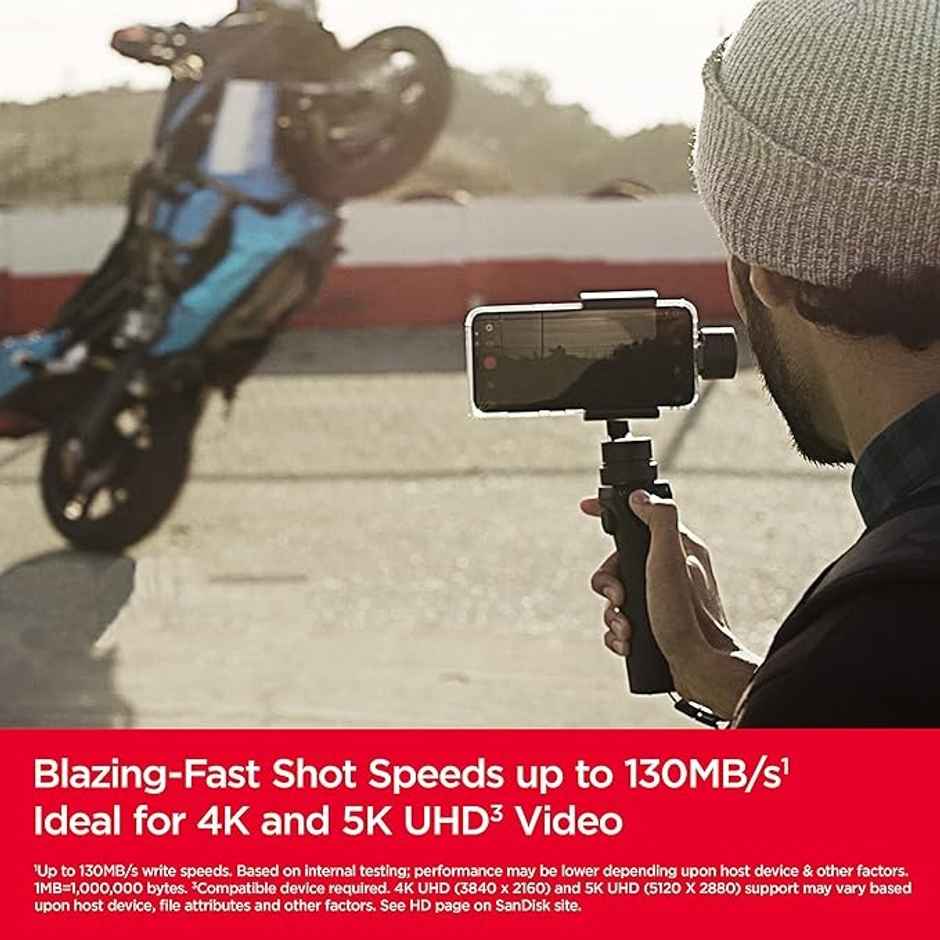 Sandisk Extreme Microsd Uhs I Card 1Tb For 4K Video,190Mb/S Read, 130Mb/S Write