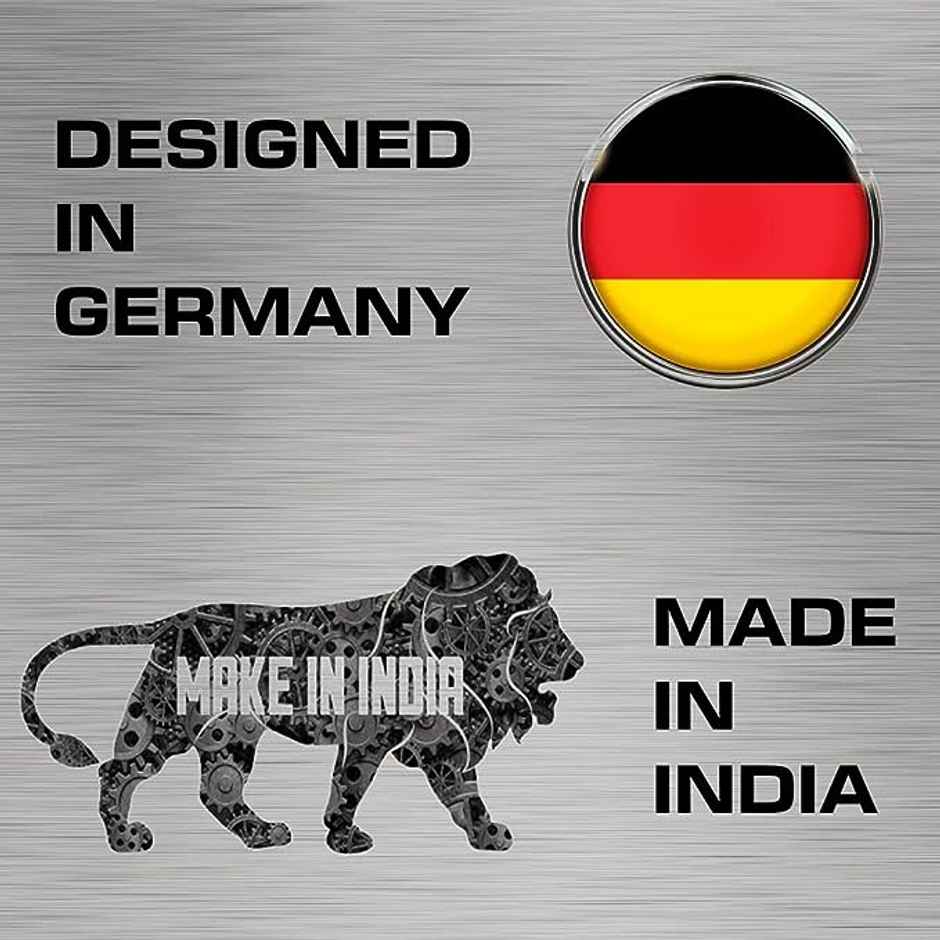 NUTRIPRO Nutri Blender Juicer Mixer Grinder 500W- 3 Jars & 2 Blades | Silver