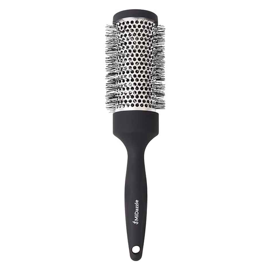 Midazzle Professional Blow Dry Hot Curl Hair Brush with Ionic Technology |MIHB0030
