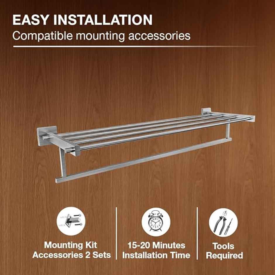 Kohler Multipurpose Towel Rack | SS304 | Stainless Steel