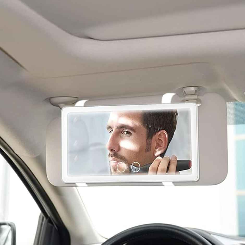 Hashwow LED Car Sun Visor Vanity Mirror