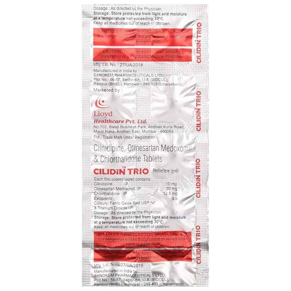 Cilidin Trio Tablet