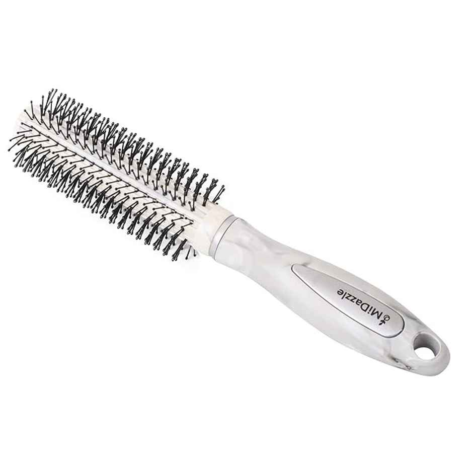 Midazzle Premium Round Multicolor Injection Hair Brush |MIHB0028