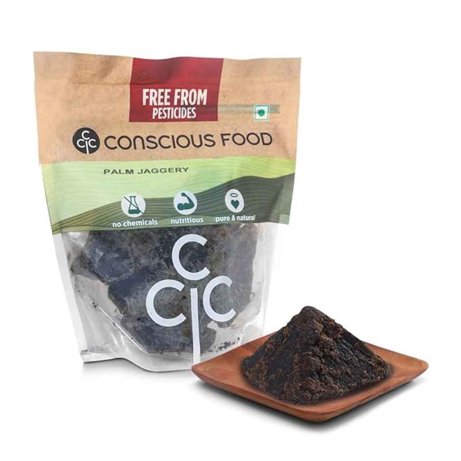 Conscious Food Palm Jaggery Made From Pure Coconut Juice