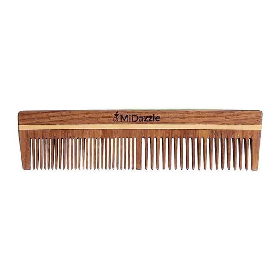 Midazzle Natural Handcrafted Sheesham Rosewood Hair Comb |MIRC2005