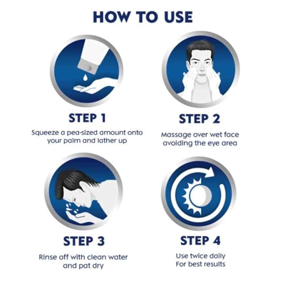 Nivea Men Face Wash for Oily Skin Oil Control