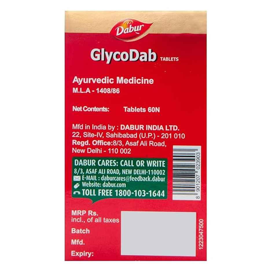 Dabur Glycodab Ayurvedic Tablet