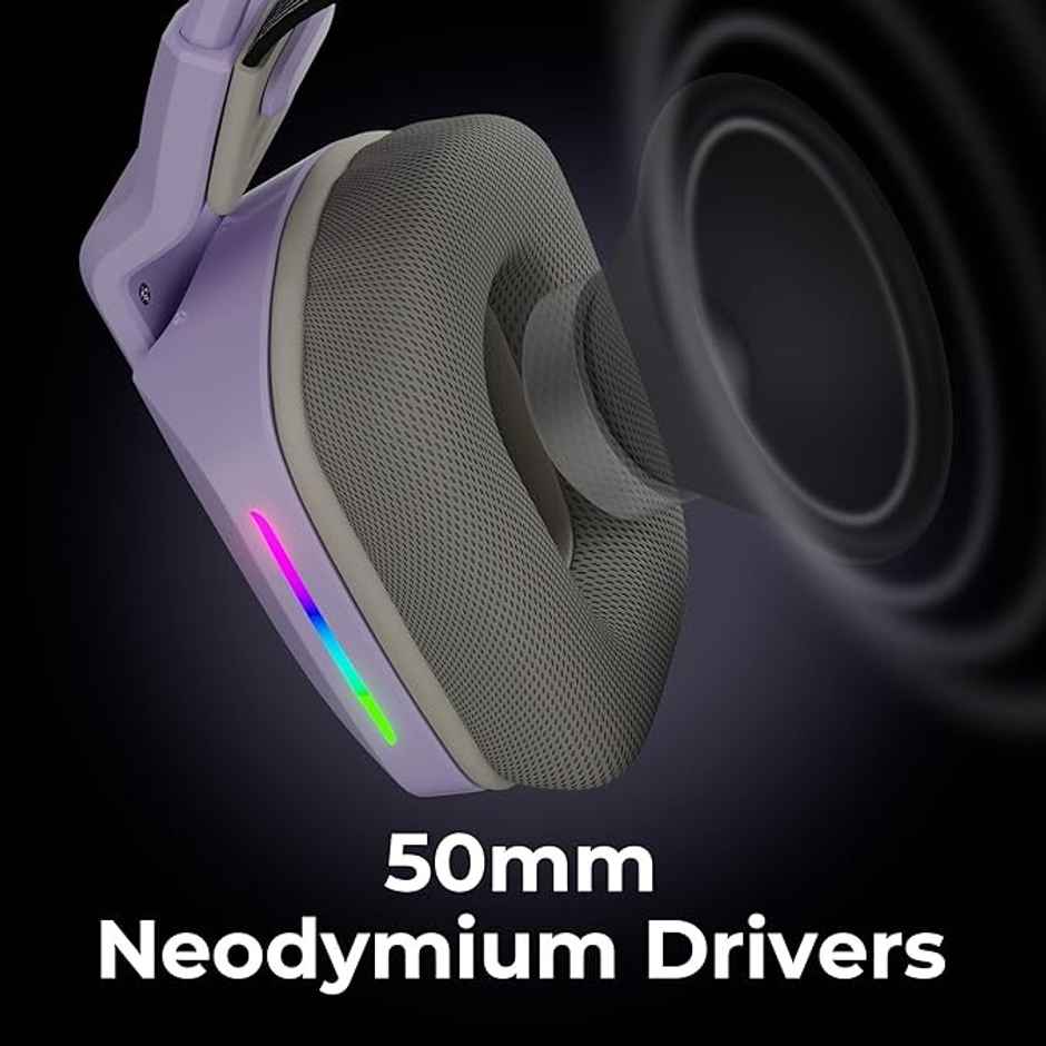 Zebronics Havoc Premium Gaming Over Ear Wired Headphone With Dolby Atmos Subscription (White)