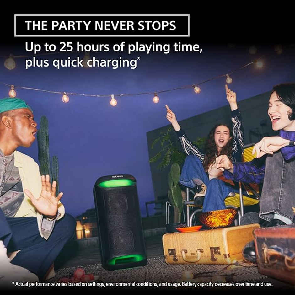 Sony SRS-XV500 Wireless Portable Bluetooth Karaoke Party Speaker