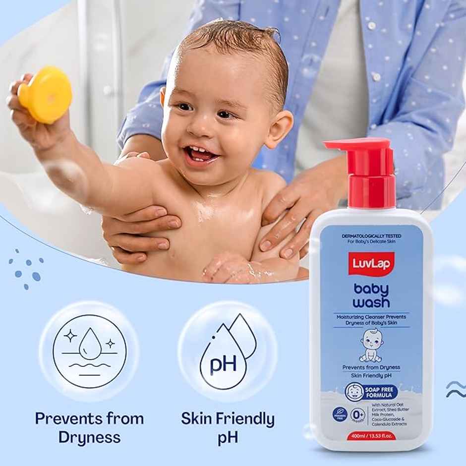 LuvLap Baby Wash
