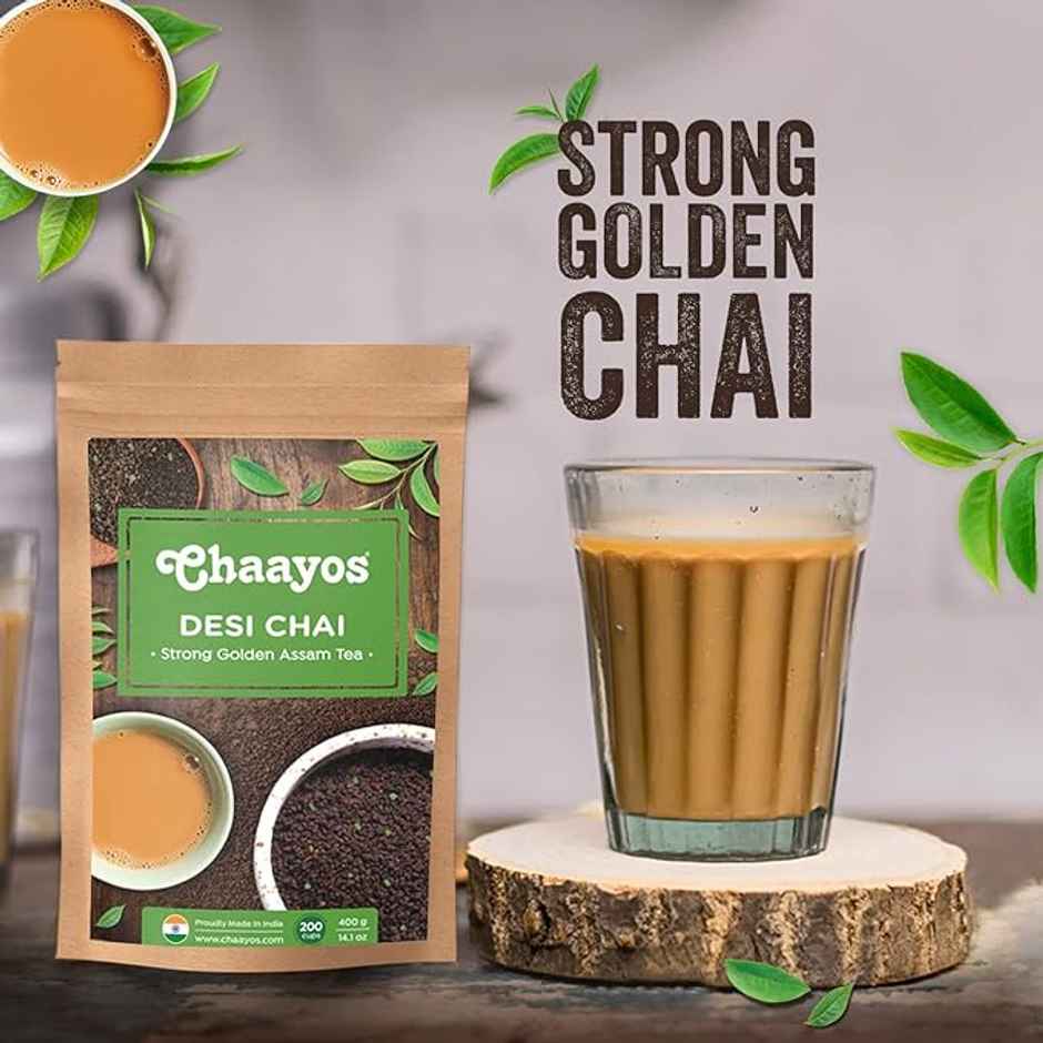 Chaayos Strong Golden Premium Assam Black Tea