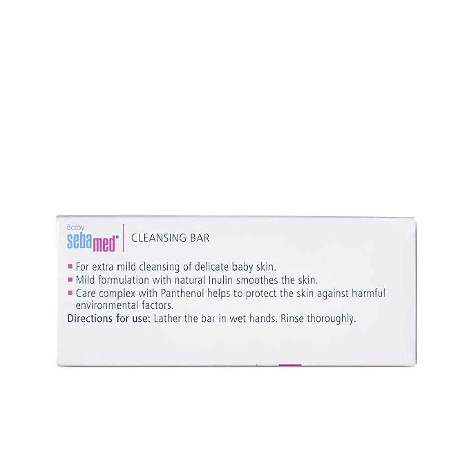 Baby Sebamed Cleansing Bar | pH 5.5 | Newborn bathing | Soap Free | Tear Free