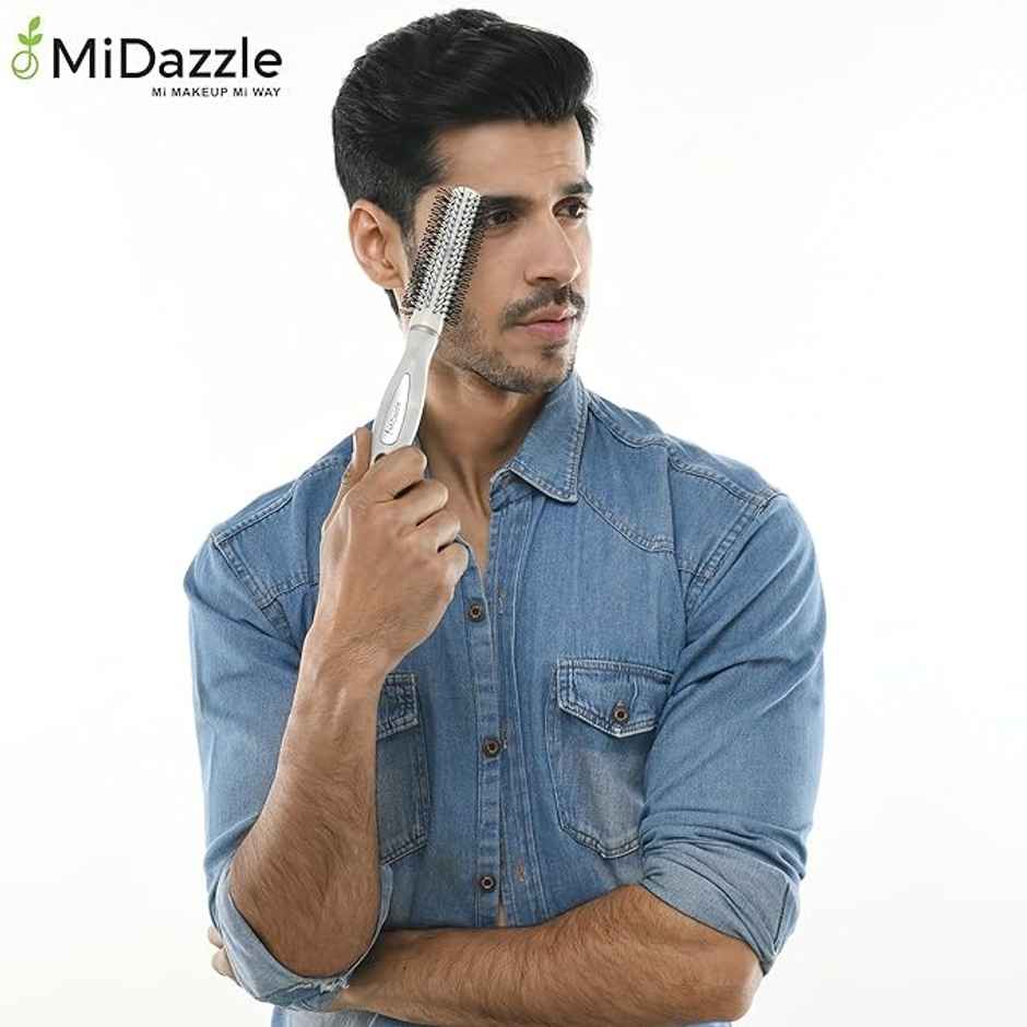 Midazzle Premium Round Multicolor Injection Hair Brush |MIHB0028