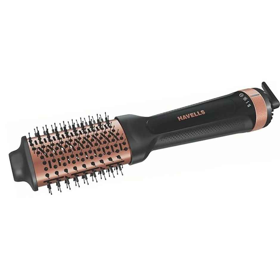 Havells Hd4081 Professional Volumizer Hair Dryer, Keranourish Ceramic Coating Brush Head,1200 Watts