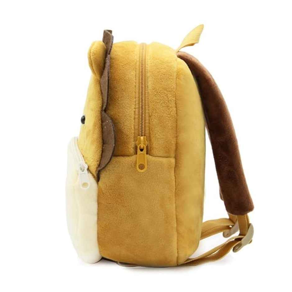 DearJoy Lion Kids School Bag Backpack - Mustard | 37cm