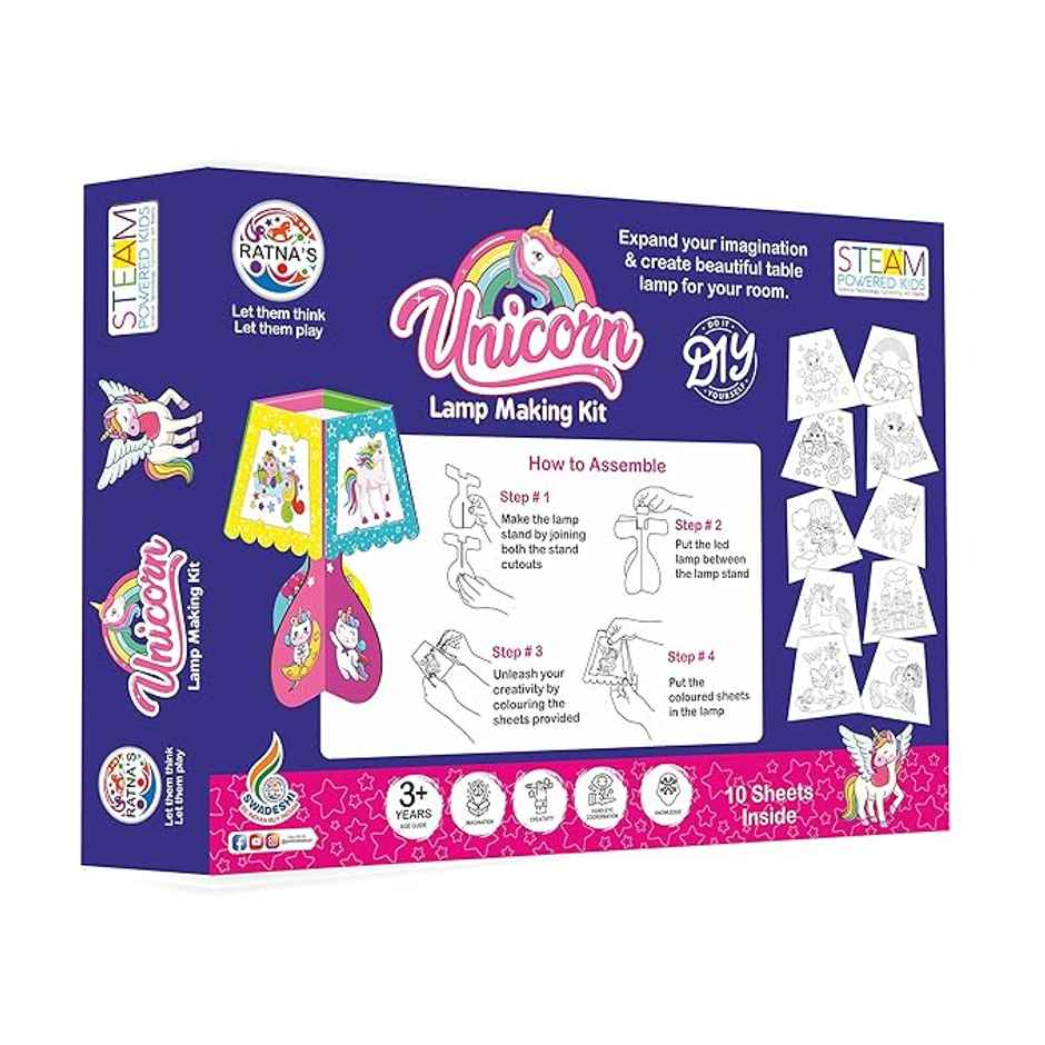 Ratna's Unicorn Lamp Making Kit