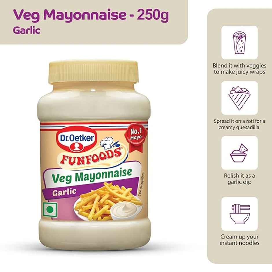 Dr. Oetker FunFoods Garlic Mayonnaise