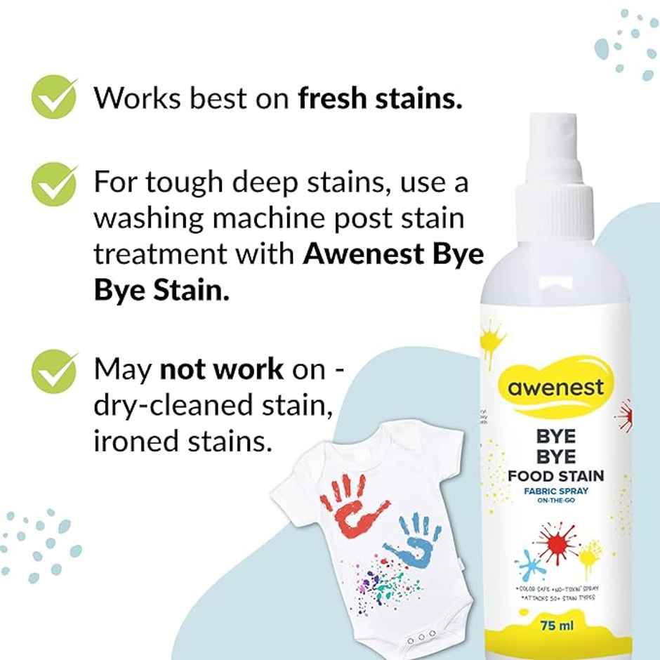 Awenest Bye-Bye Instant Stain Remover Fabic Spray