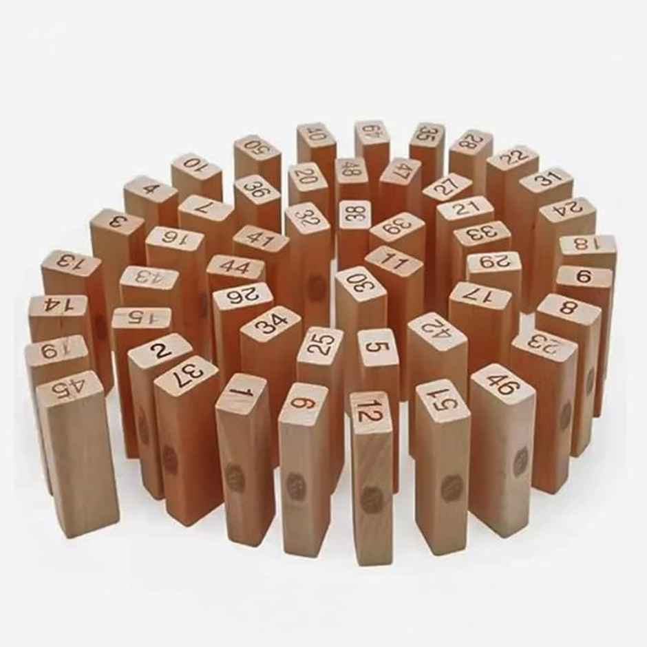 PW Curious Jr. Tumbling Tower | Strategic Block Stacking Game for Kids 6+ Years | Multicolor