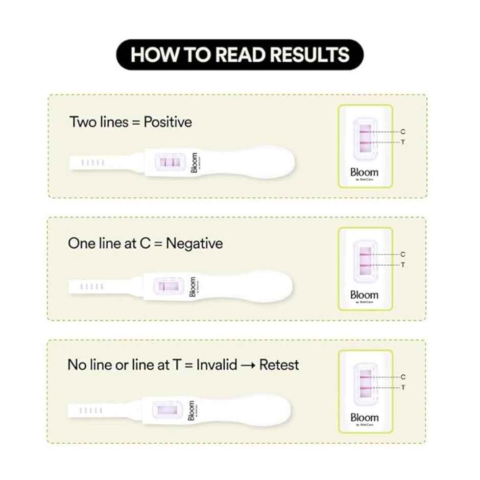 Bloom by Bold Care Midstream Pregnancy Test Kit