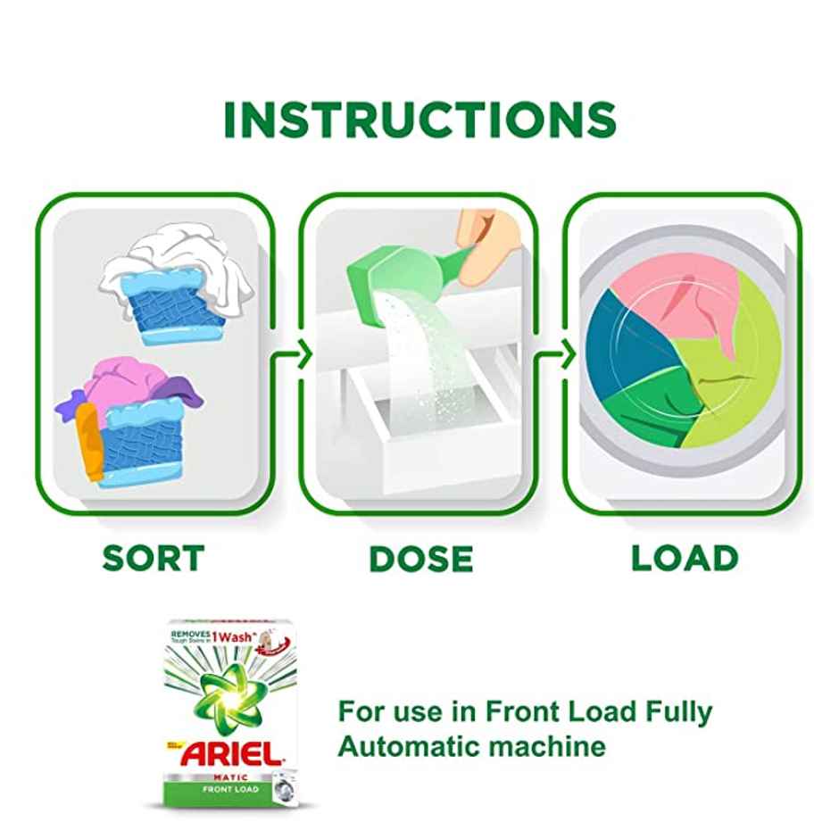Ariel Matic Front Load Detergent Powder