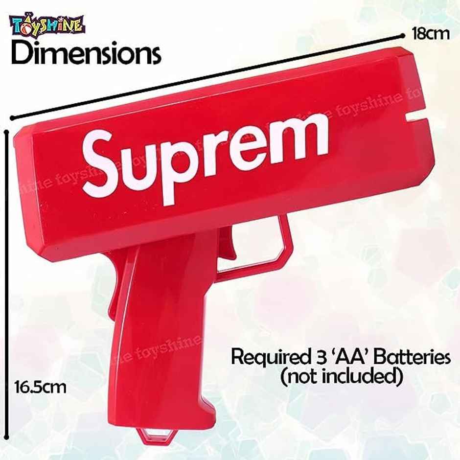 Toyshine Money Spray/Shooter Gun