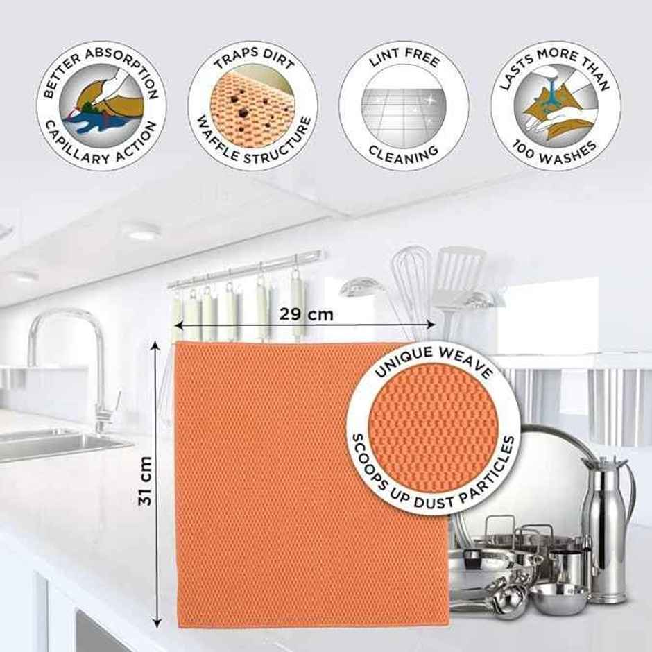 Scotch-Brite Microfiber Kitchen Wipe Combo