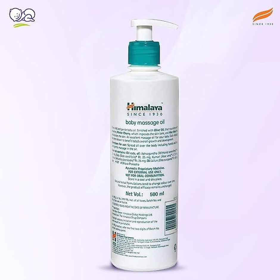 Himalaya Baby Massage Oil For Kids | 0 - 5 years Combo