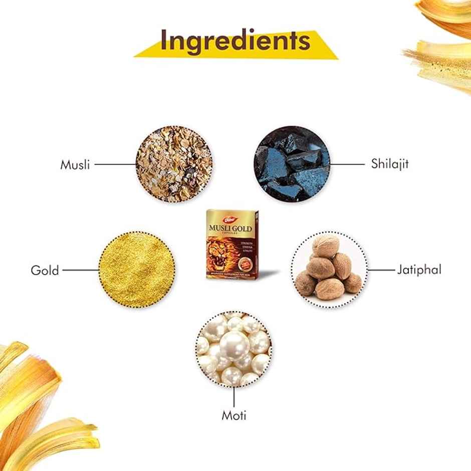Dabur Musli Gold for Men Capsule