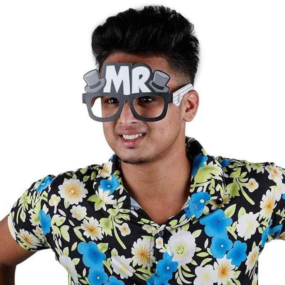 Just Party Wedding Quirky Goggles | Glasses For Party Decoration | Set Of 6