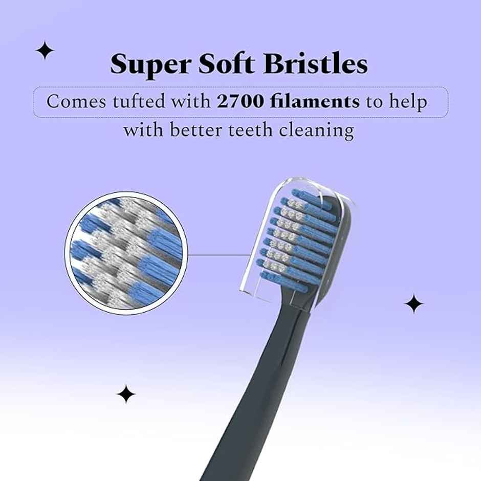 Perfora Super Soft Bristles Toothbrush (OG Black)