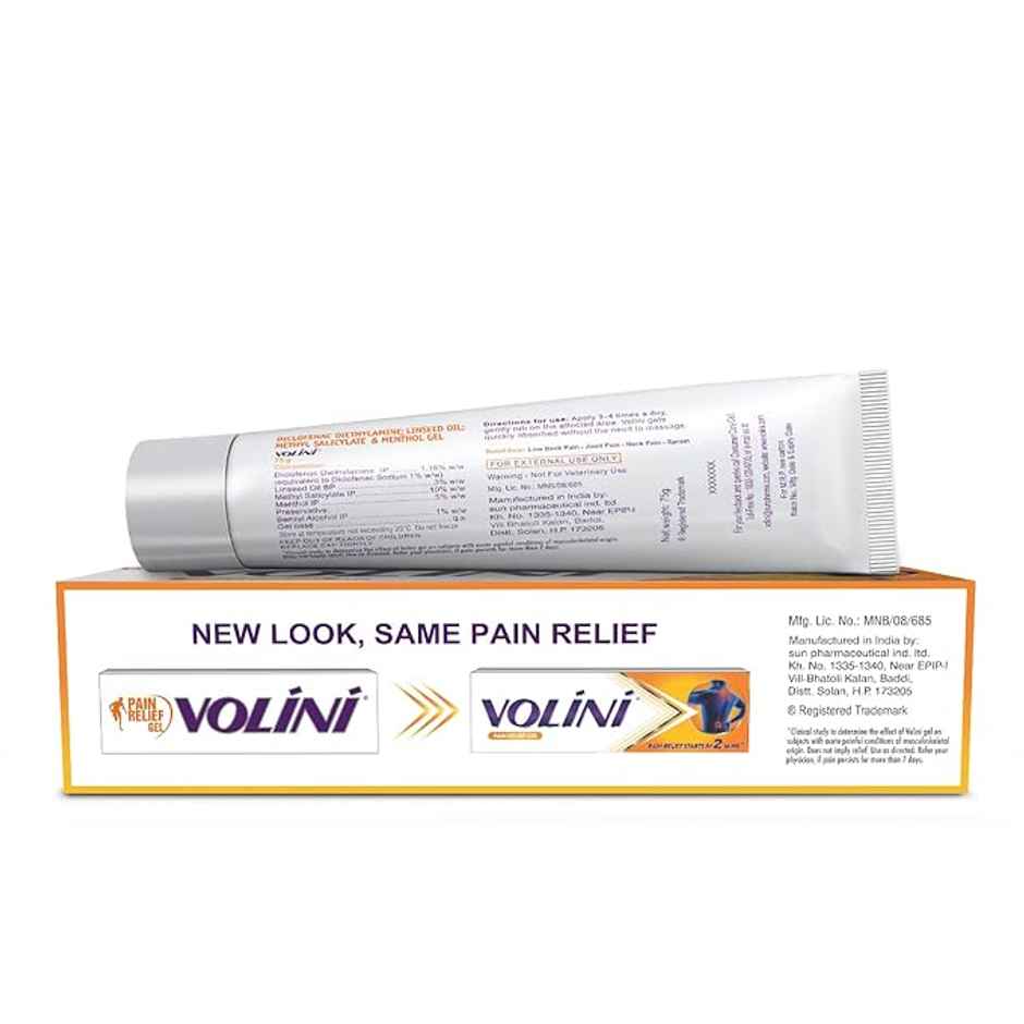 Volini Pain Relief Gel
