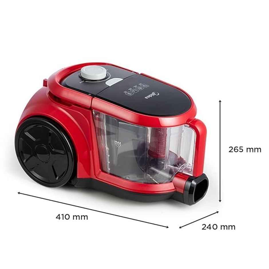 Midea 18c Bagless Canister Vacuum Cleaner - Red