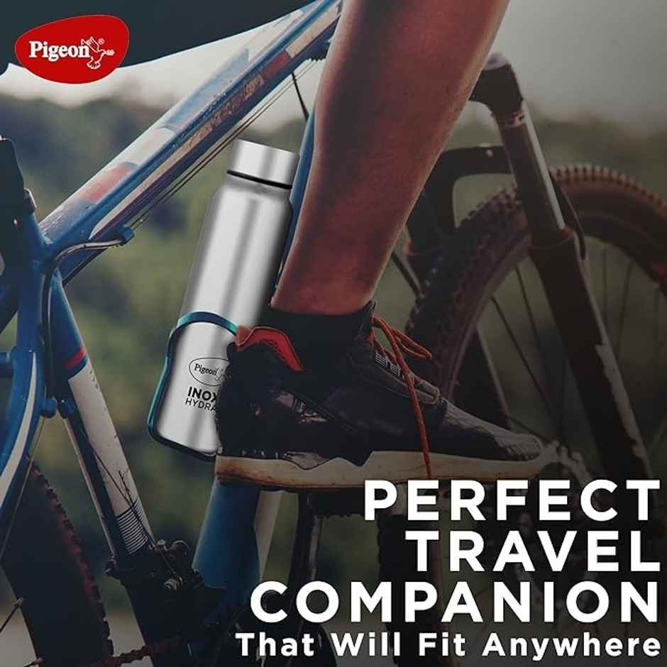 Pigeon Hydra Plus 900 ml Bottle | Pack Of 2 | Silver Steel