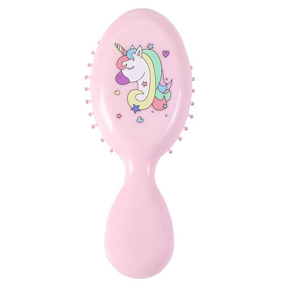 Midazzle Premium Unicorn Baby/Kids Hair Brush Pink |MIHB0020