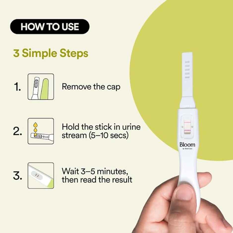 Bloom by Bold Care Midstream Pregnancy Test Kit