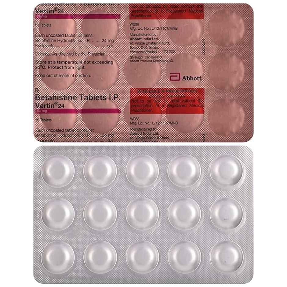 Vertin 24 Tablet