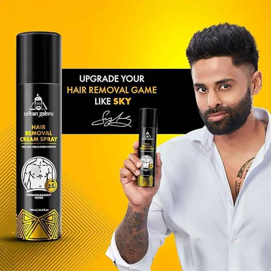 Urban Gabru Hair Removal Cream Spray For Men