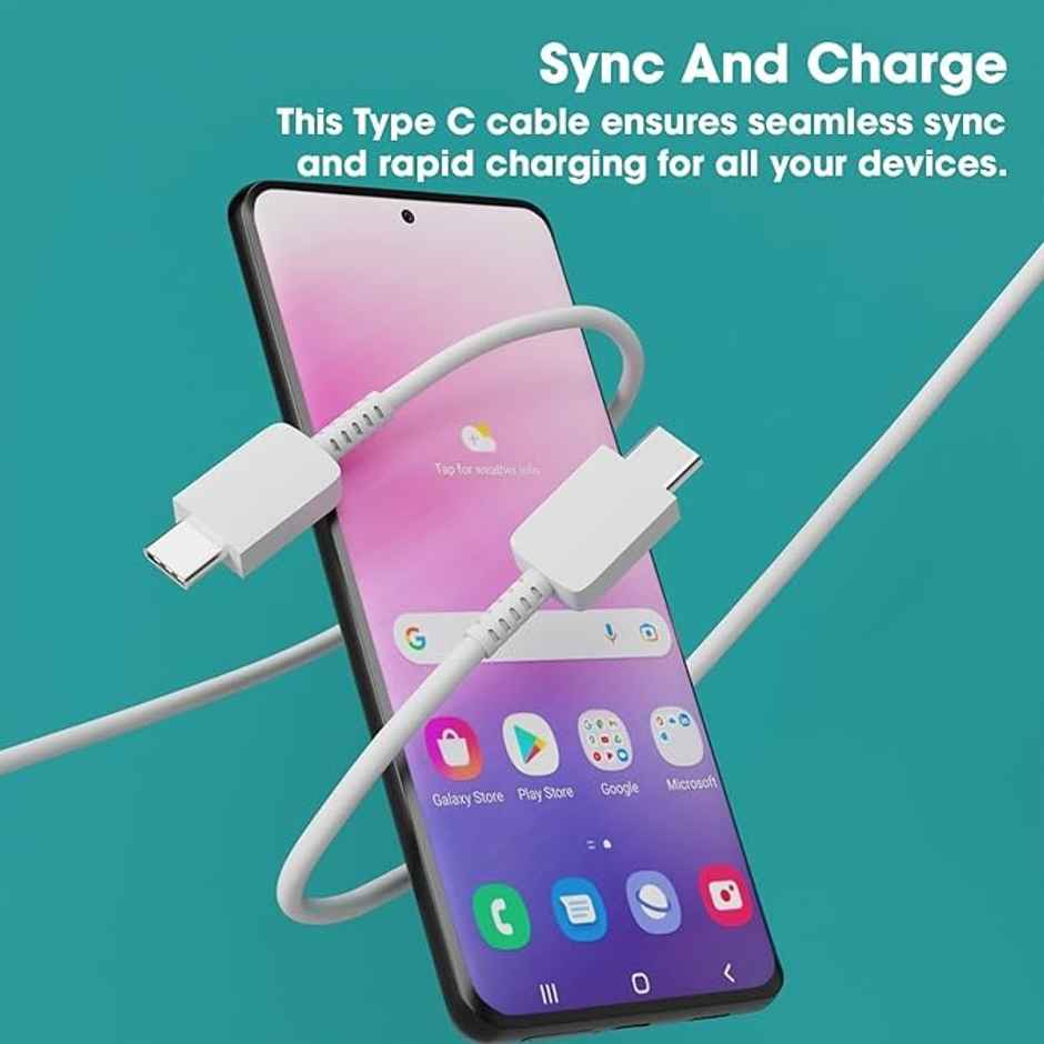 Samsung Type C To Type C,Mobile Data Charging Cable For Samsung Galaxy Superfast Power Cable