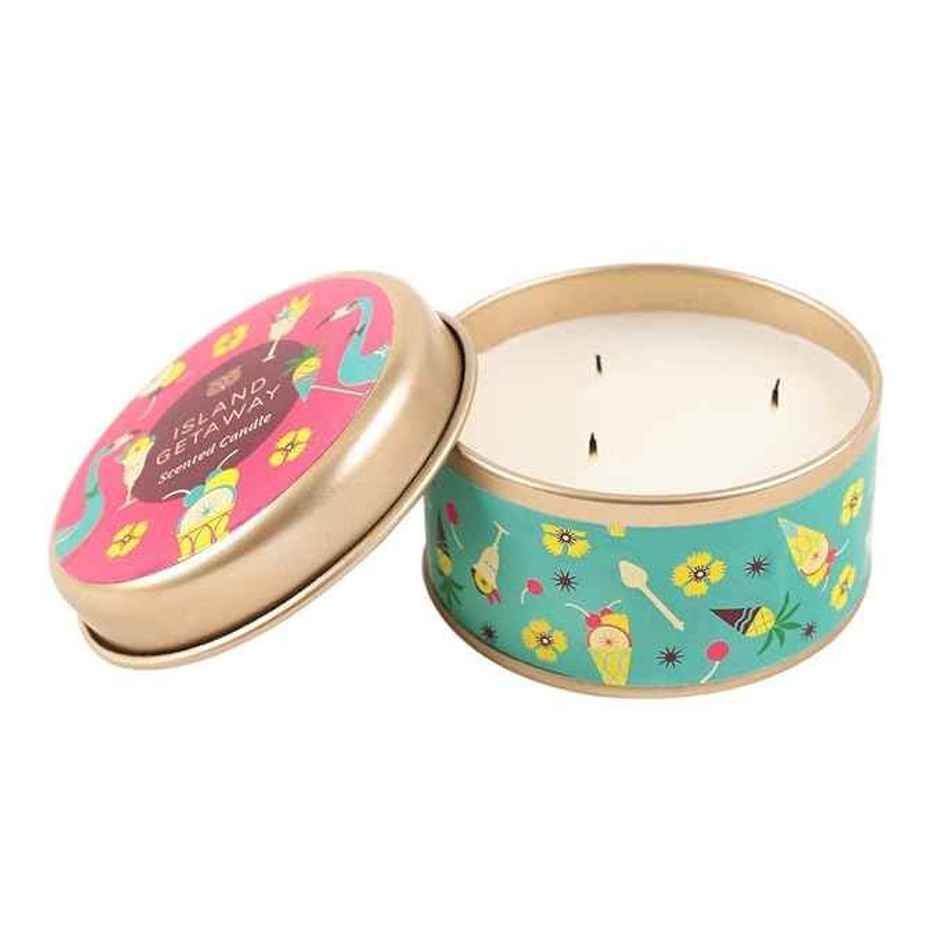 Chumbak Island Getaway Tin Candle