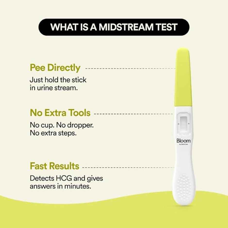 Bloom by Bold Care Midstream Pregnancy Test Kit
