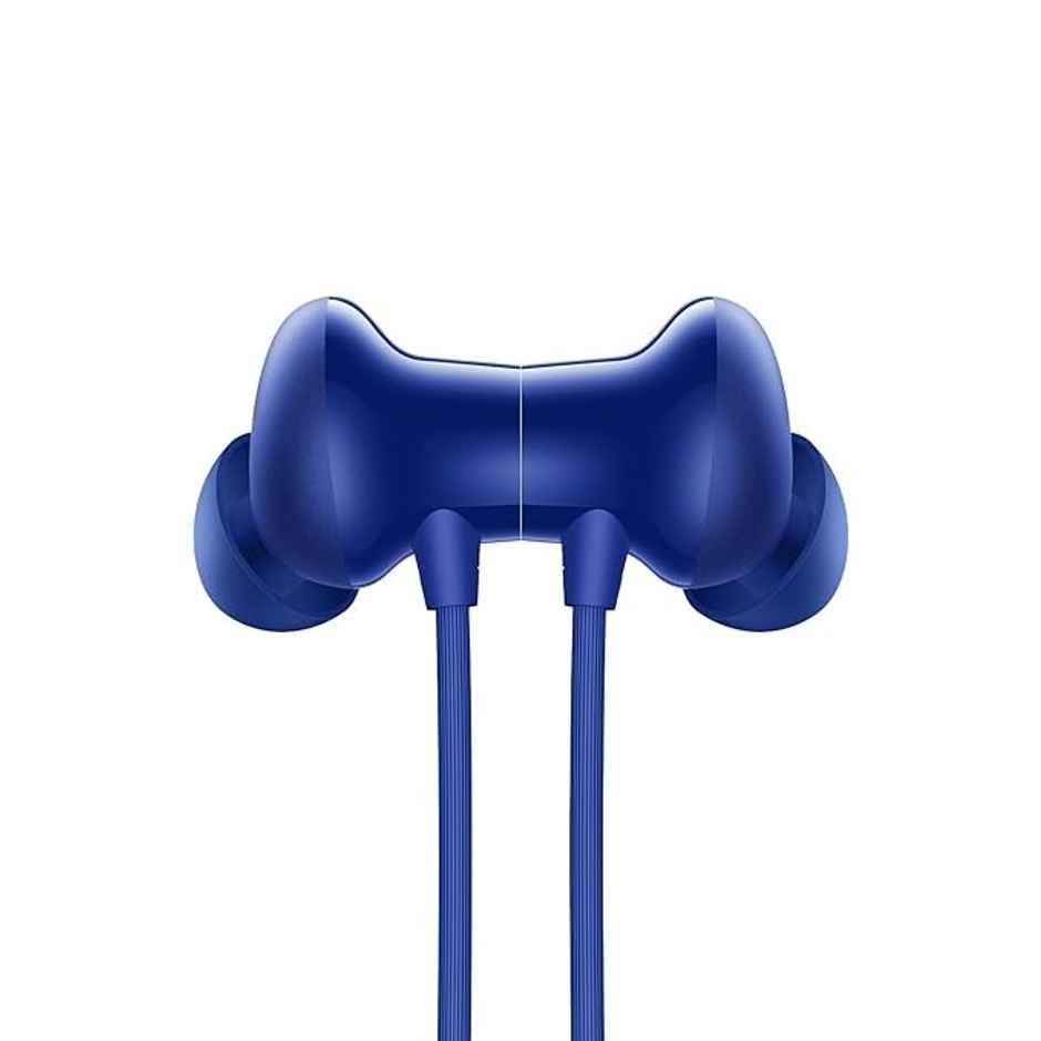 Oneplus Bullets Wireless Z2 with Mic, Bombastic Bass, 12.4 mm Drivers, 10 Mins Charge, 20 Hrs Music, 30 Hrs Battery Life, IP55 Dust & Water Resistant (Beam Blue)