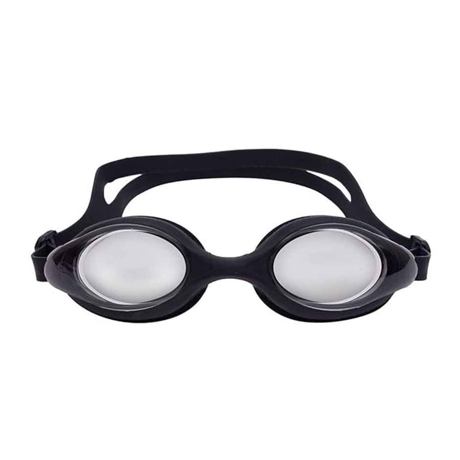 Arrowmax Swimming Goggles Silicone Strap-Black
