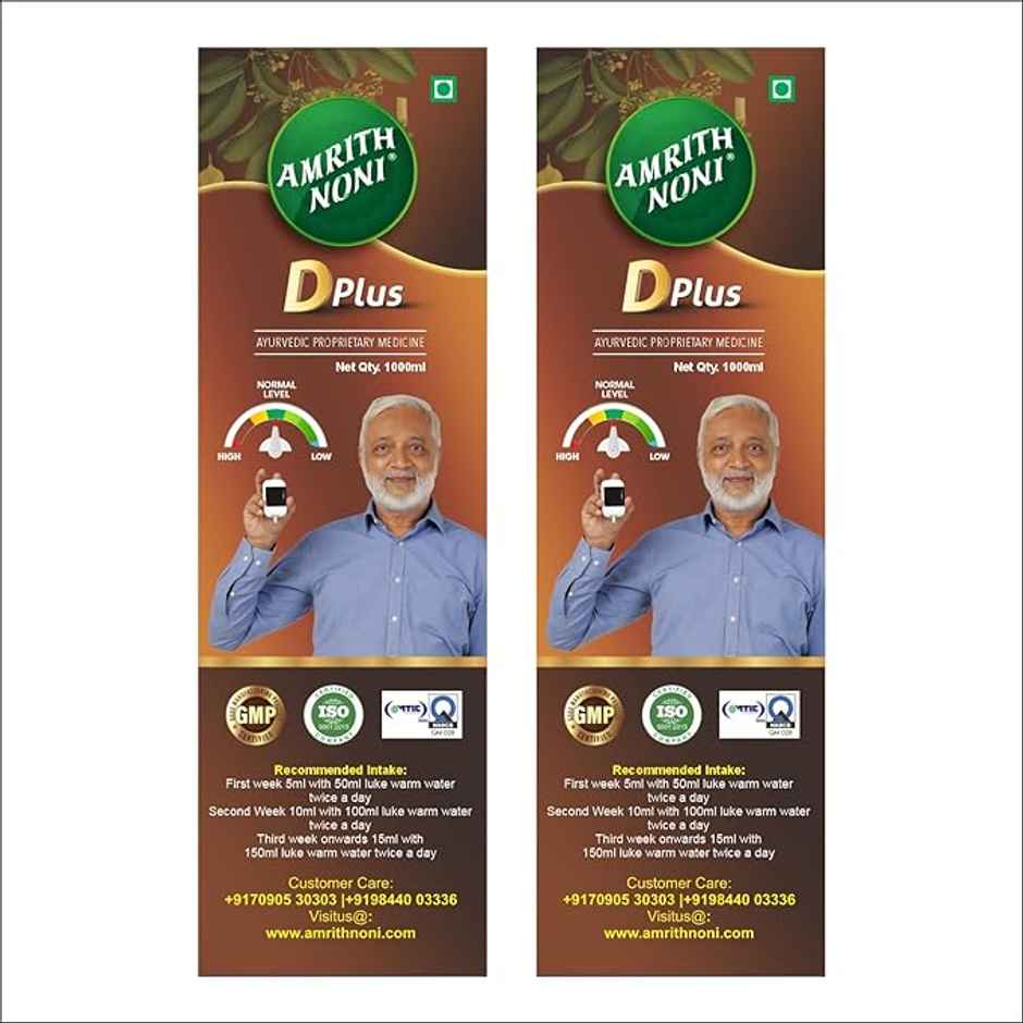 Amrith Noni D Plus Liquid 1 LITRE